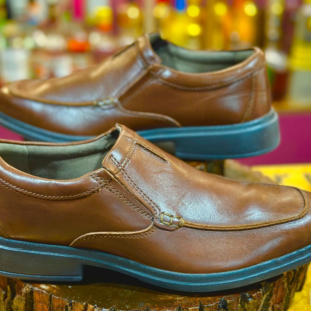 Bostonian Classic Brown Leather Slip-Ons